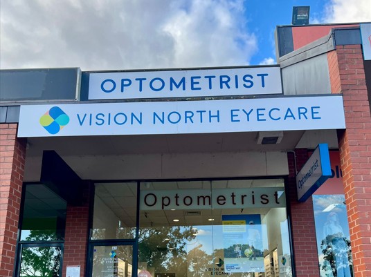 Front of Vision North Eyecare Mill Park 